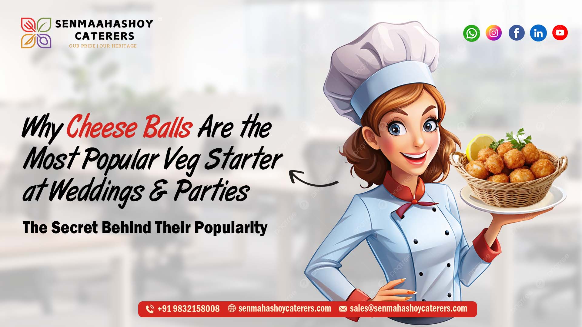 Why Cheese Balls Are the Most Popular Veg Starter at Weddings & Parties